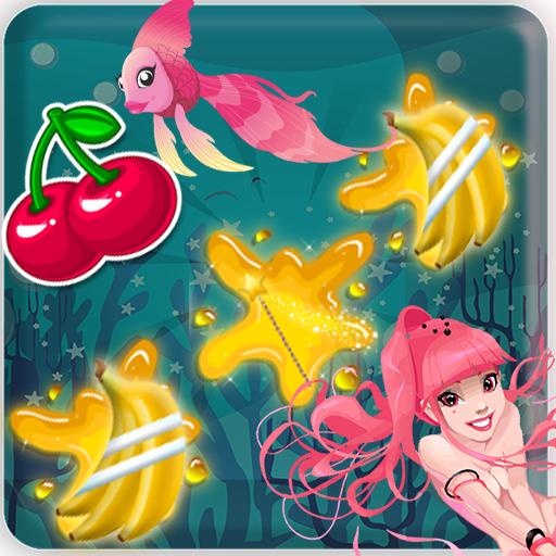 Mermaid Fruit Crash Pop – Match, Crush Puzzle Game icon