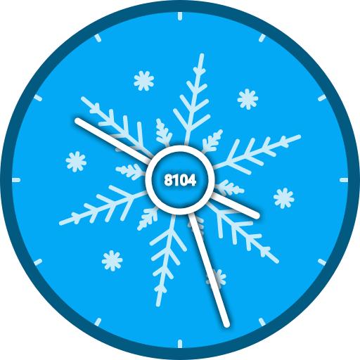 FitFlake (Snowflake Watchface) أيقونة