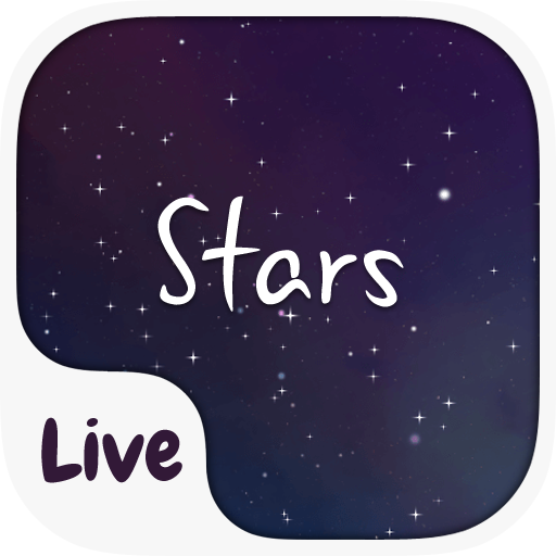 Stars Live Keyboard Theme icon