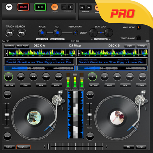 dj music player 2022 - virtual music mixer pro icon