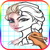 Learn How to Daw Elsa Easy Step (FREE) icon