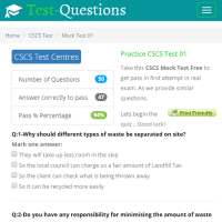 CSCS Test 2021 Practice on 9Apps