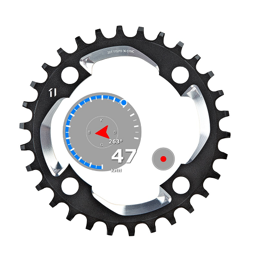 G Peak Lite bike computer speedometer icon