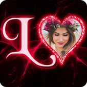 Lighting Text Photo Frame icon