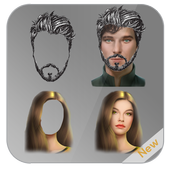 Adicione cabelo e barba icon