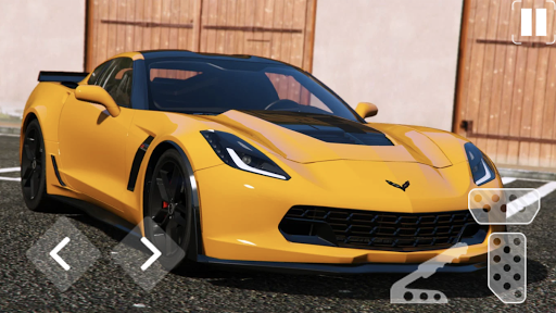 Speed Chevrolet Corvette Driver Simulator screenshot 1