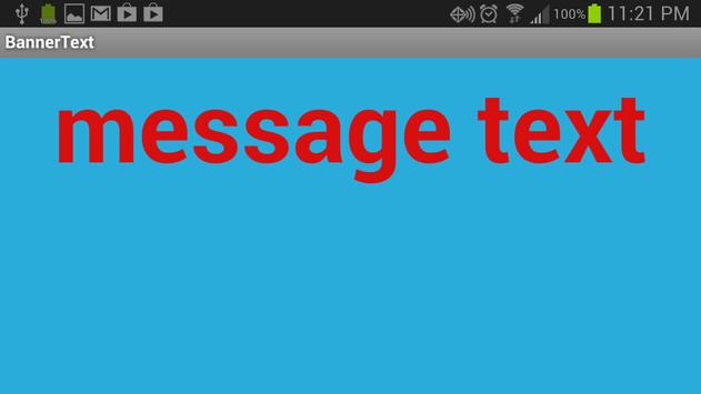 Banner Text скриншот 2