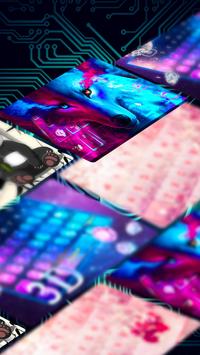 Red Metal Keyboard Theme screenshot 7