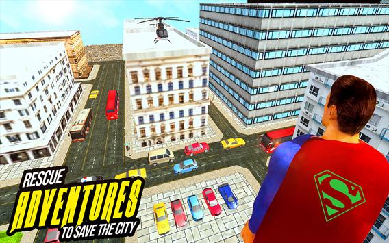 Amazing Flying Robot Captain : City Rescue Battle screenshot 21