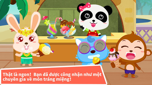 Cửa Hàng Kem của Bé Gấu Trúc screenshot 4