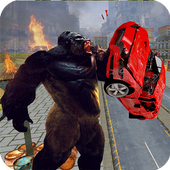 Angry Wild King Kong Rampage: Gorilla City Smasher icon