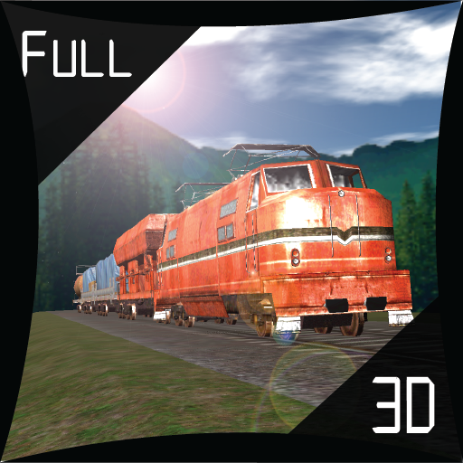 Traveling Train 3d Lwp icon