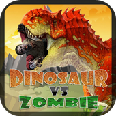 Dinosaur vs Zombie icon