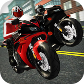 Highway Traffic Racing Moto icon