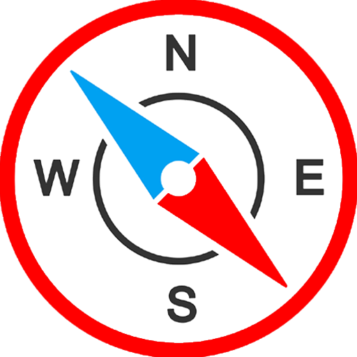 Digital GPS Compass directions offline 2021 icon