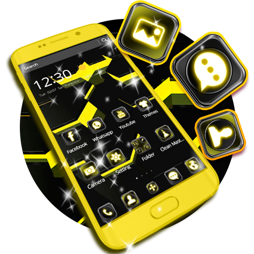 Neon Yellow Theme icon