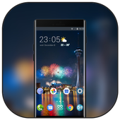 City lights theme | Panasonic Eluga Ray 530 icon