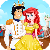 Mermaid and Eric Date Dress up icon