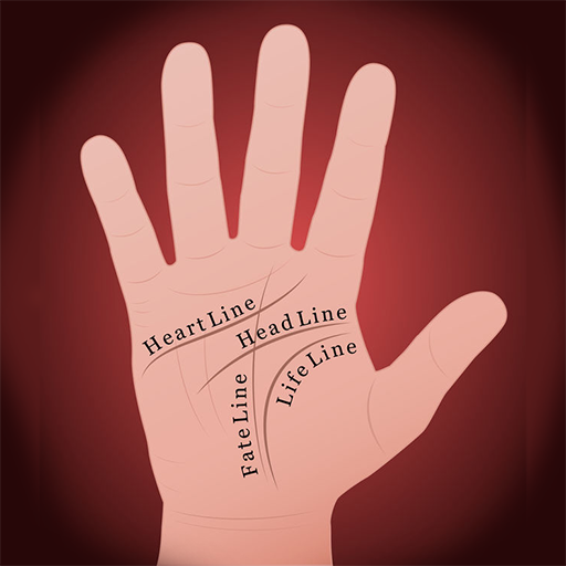 Palm scanner - fortune teller, future me palmistry icon