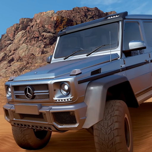 Offroad Jeep Driving Desert: J icon