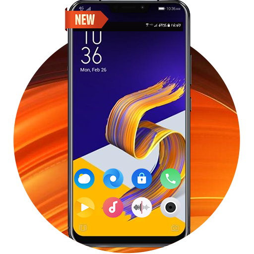 قاذفة لآسوس ZenFone 5 الموالية أيقونة