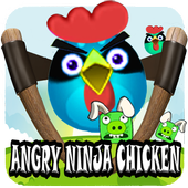 Angry Chicken Knock Down - Angry Chick icon