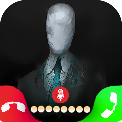 slender Man's Fake Video Call &amp; Chat Simulator أيقونة