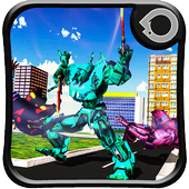 Superhero Robot War Tank – Iron Battlefield Force icon