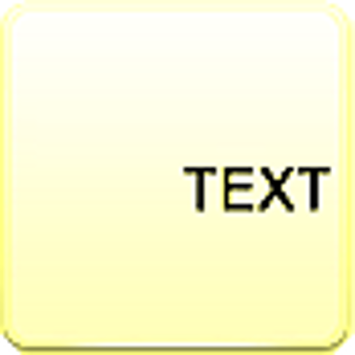 A Text Widget icon