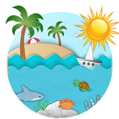 paper Craft Live wallpaper icon