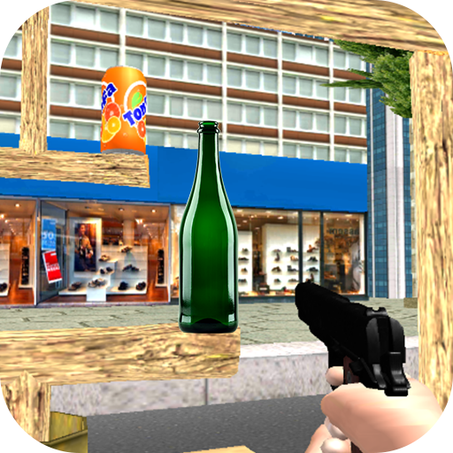 Real Bottle Shooting Game icon
