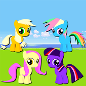 PONY mini game little kids icon