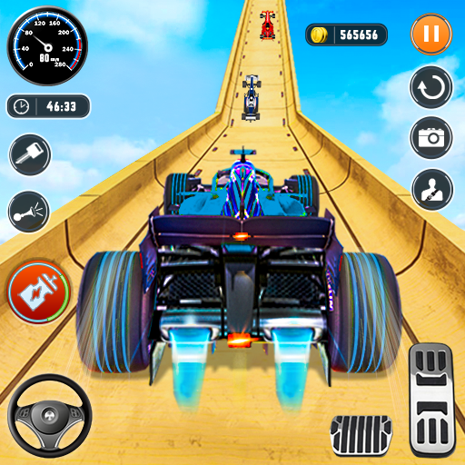 Crazy Formula Racing Car Stunt icon