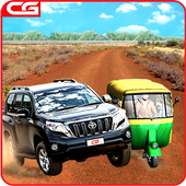 penjelajah prado vs kota angkong kecepatan balap icon