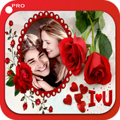 Love You Photo Frame أيقونة