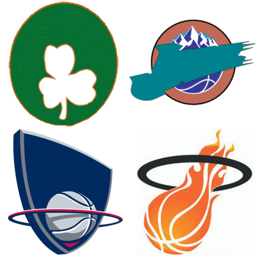 Stare logo drużyny koszykówki NBA icon