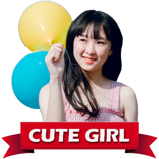 Cute Korean Girl Wallpaper icon