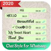 Chat Styler for Whatsapp :Cool Font & Stylish Text