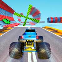 Monster Truck Stunt Drive: Fun Truck Driving Game