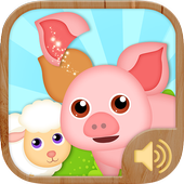 Kids Animal Puzzles Sounds Learning Games toddlers icon