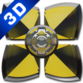 Next Launcher Theme Yellow G icon