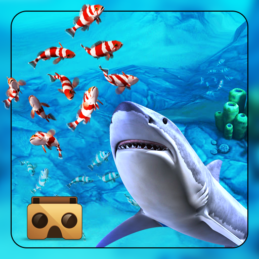 Angry big Shark Virtual Reality ( VR ) icon