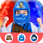 New Camera Editor Stickers Nninjago Costume Toys أيقونة