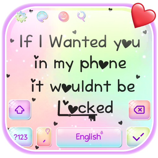 💗Lovely Quote Keyboard icon