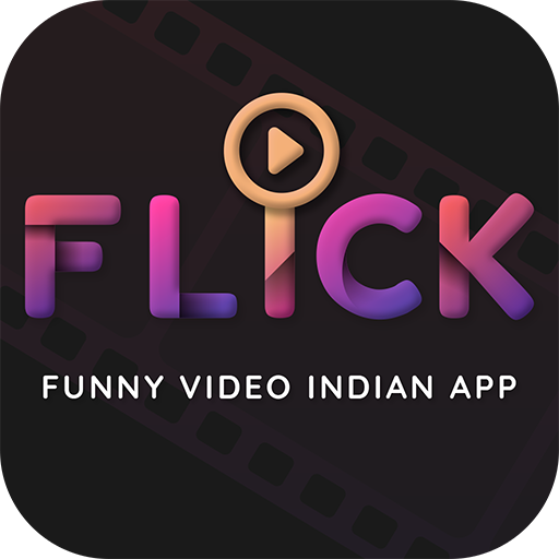 Flick : Funny video Downloader Indian app icon