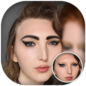 eyebrows photo editer icon
