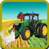 " محاكي زراعة المحاصيل الحقيقي" أيقونة