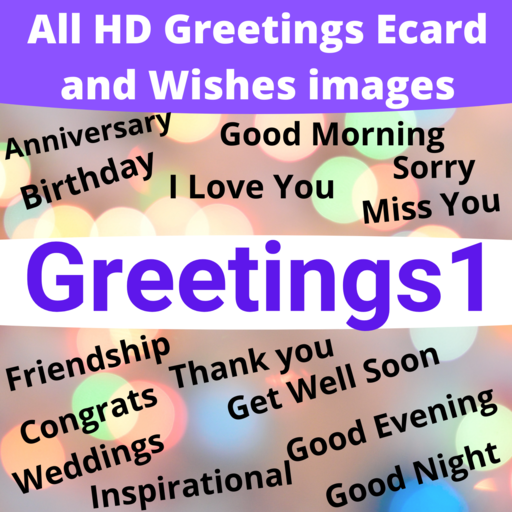 Greeting Cards &amp; Wishes App icon