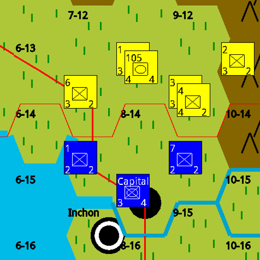 Korean war full icon