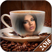 Coffee Cup Photo Frames 2018 icon